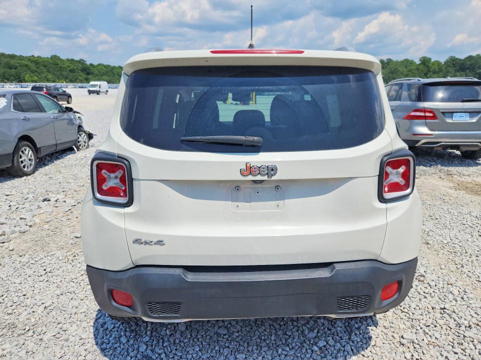 2015 Jeep Renegade VIN ZACCJBDT8FPB88960 COPART salvage auction — FRONT END, Ga - Cert Of Title-Salvage, sold $275 on 2026-07-21 (photo 6)