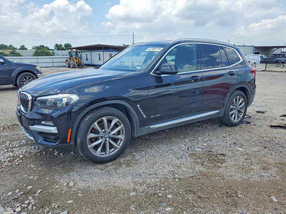 2018 BMW X3 VIN 5UXTR9C50JLD60451 COPART salvage auction — SIDE, Tx - Salvage Vehicle Title, sold $8,400 on 2026-07-13 (photo 1)