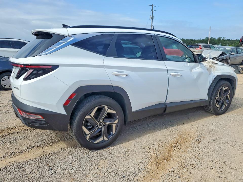 2024 Hyundai Tucson VIN KM8JCCD16RU171305 COPART salvage auction — FRONT END, Al - Cert Of Title-Salvage Title, sold $7,300 on 2026-07-07 (photo 3)