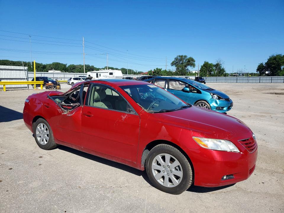 2007 Toyota Camry VIN JTNBE46K873052362 COPART salvage auction — ROOF, IA - CERT OF TITLE-SALVAGE TITLE, sold $775 on 2026-07-24 (photo 4)