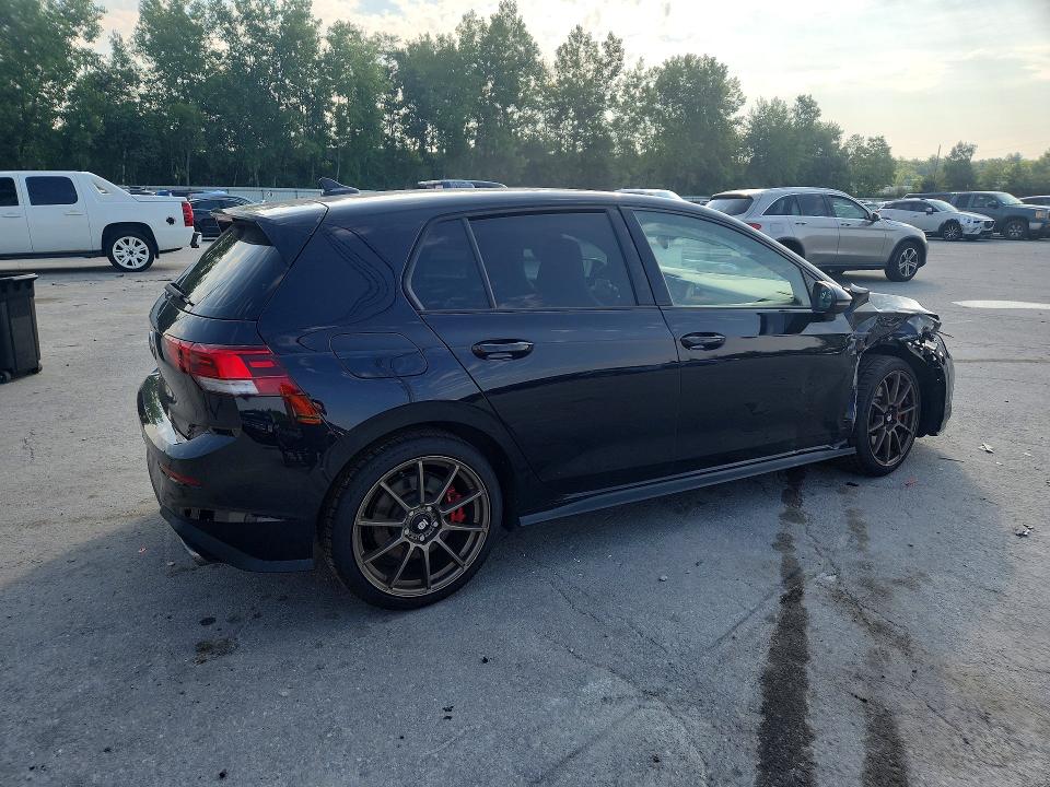 2023 Volkswagen Gti VIN WVW2A7CD8PW151124 COPART salvage auction — FRONT END, Ma - Cert Of Title-Salvage, sold $9,100 on 2026-08-06 (photo 3)