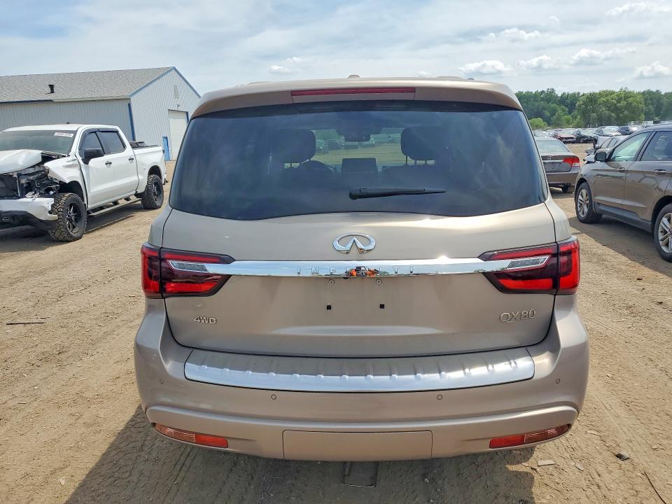 2023 Infiniti Qx80 VIN JN8AZ2AE7P9303173 COPART salvage auction — HAIL, Oh - Cert Of Title-Salvage, sold $25,250 on 2026-07-02 (photo 6)