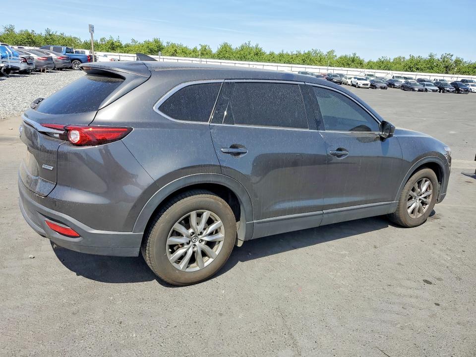 2018 Mazda Cx-9 VIN JM3TCACY3J0228451 COPART salvage auction — REAR END, Ca - Salvage Certificate, sold $3,850 on 2026-07-13 (photo 3)