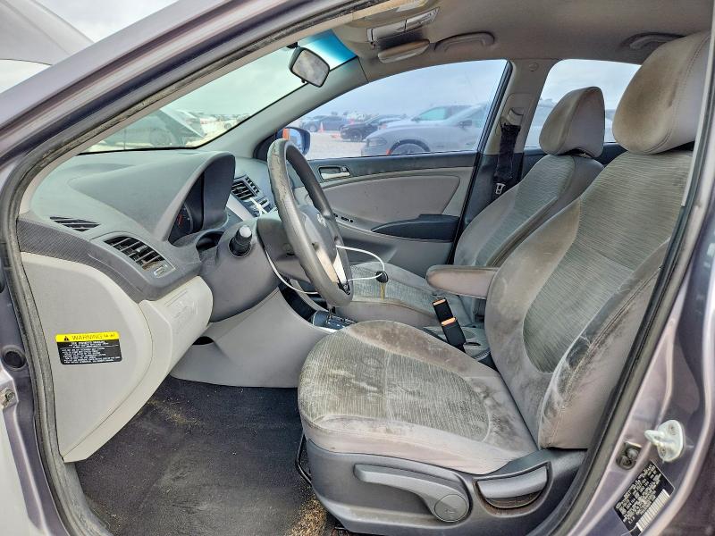 2016 Hyundai Accent VIN KMHCT4AE0GU089394 COPART salvage auction — REAR END, TX - SALVAGE VEHICLE TITLE (P), sold $1,850 on 2026-07-02 (photo 7)