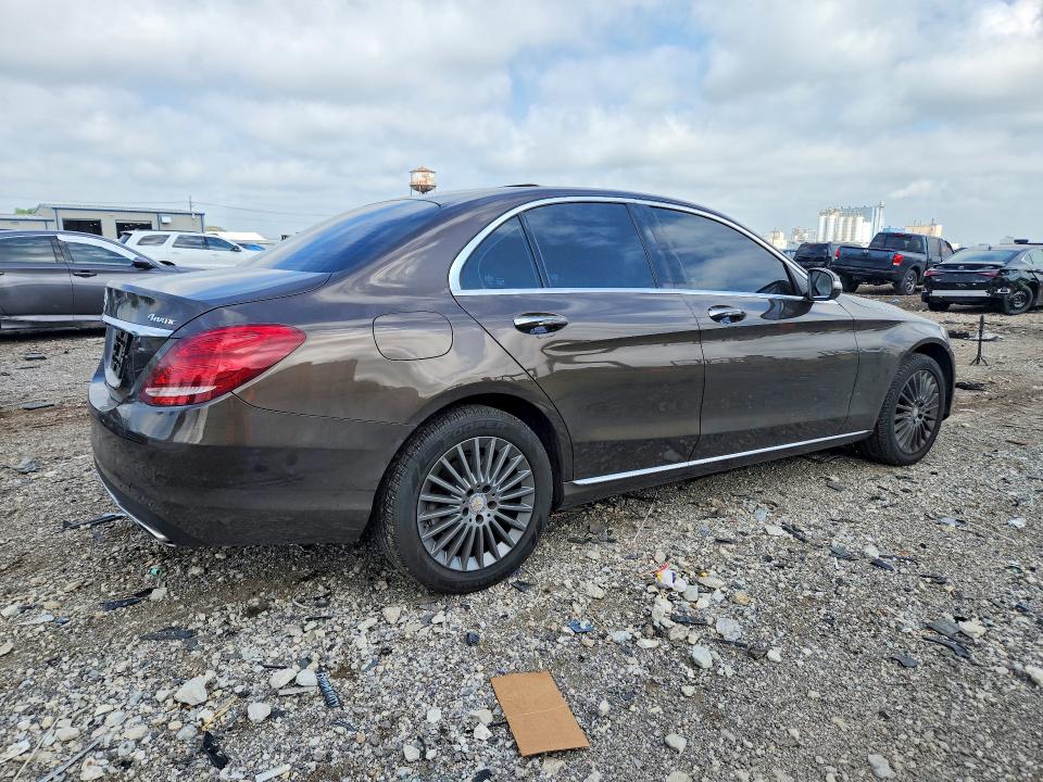 2015 Mercedes-benz C-klasse VIN 55SWF4KB7FU035741 COPART salvage auction — FRONT END, Il - Salvage Certificate, sold $4,000 on 2026-07-31 (photo 3)