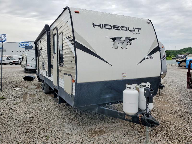 2018 Keys Hideout VIN 4YDT26R2XJN248207 COPART salvage auction — HAIL, OK - CERTIFICATE OF TITLE, sold $3,100 on 2026-07-28 (photo 1)