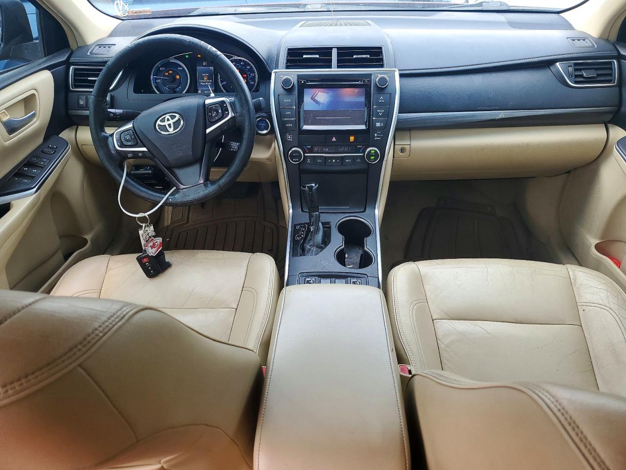 2015 Toyota Camry Hybrid VIN 4T1BD1FK3FU156560 COPART salvage auction — Front End, MO - SALVAGE CERTIFICATE OF TITLE, sold $625 on 2026-07-09 (photo 8)