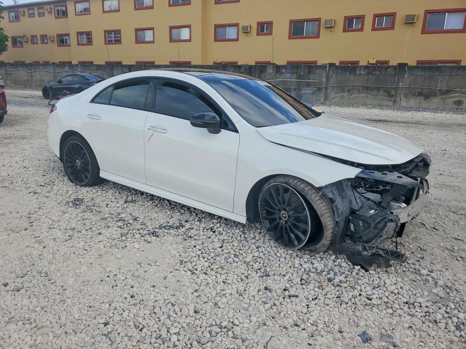 2022 Mercedes-benz Cla-klasse VIN W1K5J4GB1NN294106 COPART salvage auction — FRONT END, Fl - Certificate Of Destruction, sold $6,500 on 2026-07-31 (photo 4)