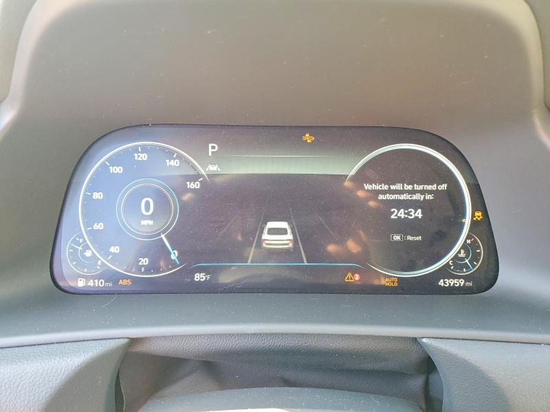 2022 Hyundai Sonata VIN KMHL14JA4NA226337 COPART salvage auction — FRONT END, Ky - Cert Of Title-Salvage, sold $4,100 on 2026-07-13 (photo 9)