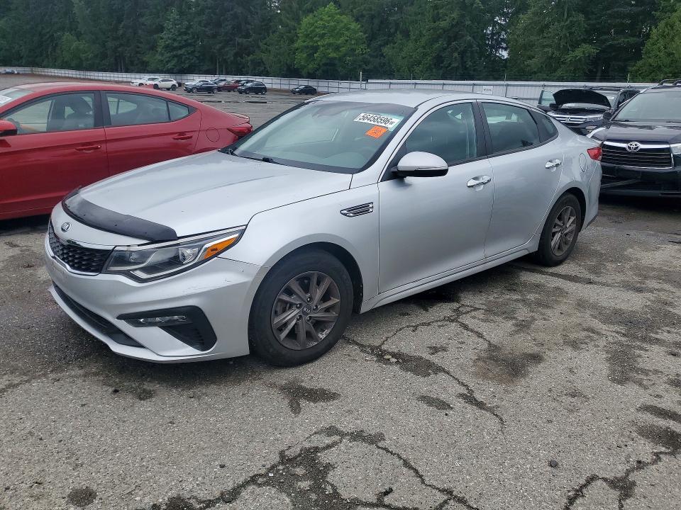 2019 Kia Optima VIN 5XXGT4L3XKG357903 COPART salvage auction — MECHANICAL, Wa - Cert Of Ownership-Rebuilt, sold $650 on 2026-07-27 (photo 1)