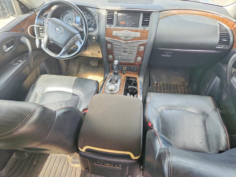 2020 Nissan Armada VIN JN8AY2NC1L9619626 COPART salvage auction — FRONT END, Salvage Title, sold $6,900 on 2026-07-23 (photo 8)