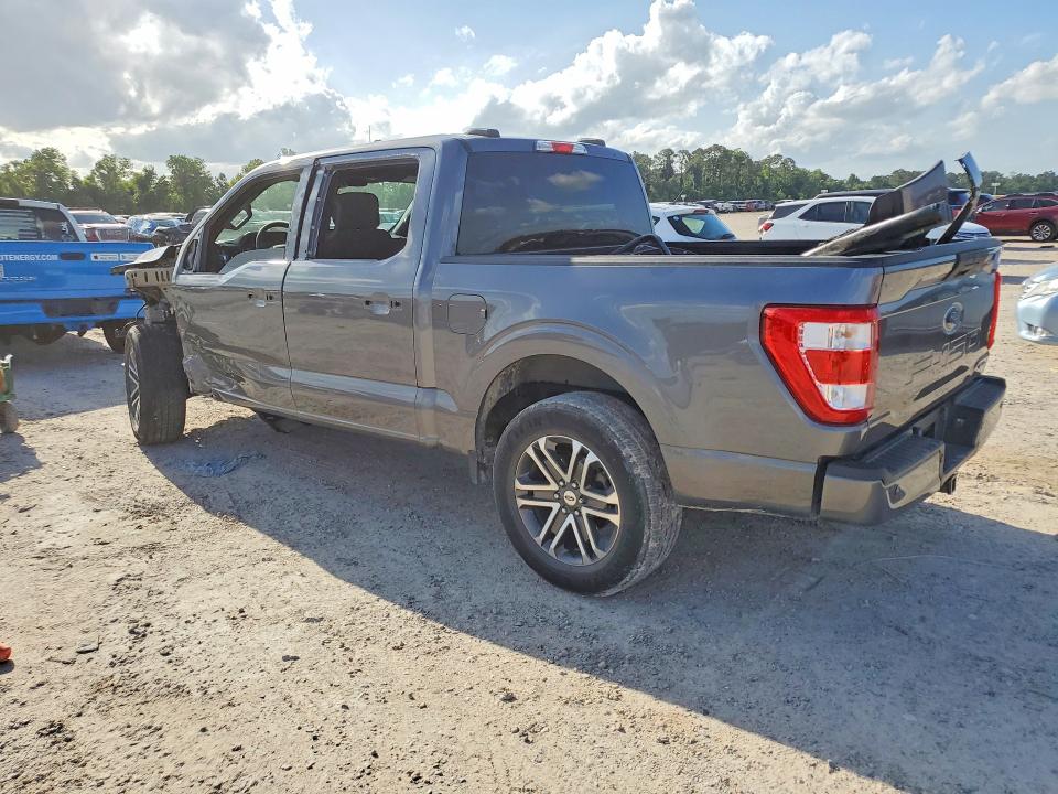2021 Ford VIN 1FTEW1CP5MFB26795 COPART salvage auction — FRONT END, Tx - Salvage Vehicle Title, sold $9,100 on 2026-07-31 (photo 2)