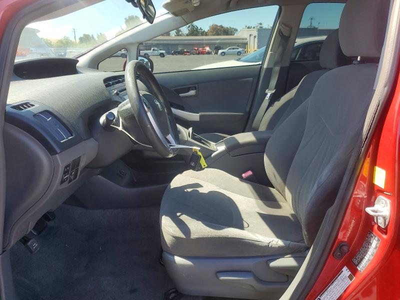 2010 Toyota Prius VIN JTDKN3DU7A0221380 COPART salvage auction — FRONT END, Ca - Salvage Certificate, sold $575 on 2026-07-13 (photo 7)