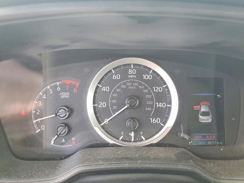 2021 Toyota Corolla VIN 5YFEPMAE4MP256026 COPART salvage auction — HAIL, Tx - Cert Of Title-Rebuilt Salvage, sold $9,600 on 2026-07-13 (photo 9)