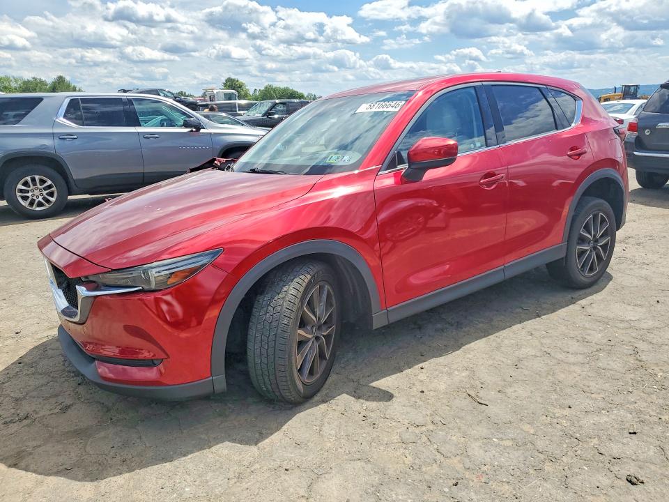 2017 Mazda Cx-5 VIN JM3KFADL5H0186347 COPART salvage auction — FRONT END, Pa - Certificate Of Salvage, sold $3,900 on 2026-07-31 (photo 1)