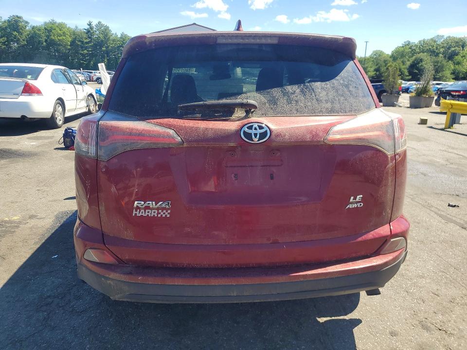 2018 Toyota Rav 4 VIN JTMBFREV8JD255652 COPART salvage auction — FRONT END, Ma - Certificate Of Title, sold $2,550 on 2026-07-30 (photo 6)