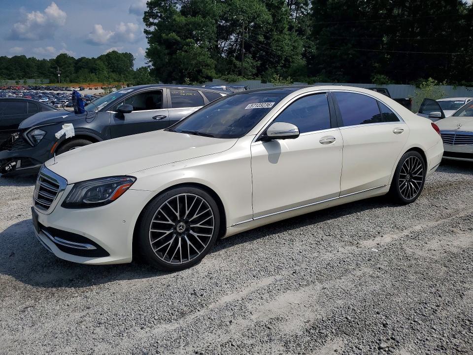2019 Mercedes-benz S-klasse VIN WDDUG8GBXKA490467 COPART salvage auction — MECHANICAL, Ga - Certificate Of Title, sold $18,300 on 2026-07-28 (photo 1)