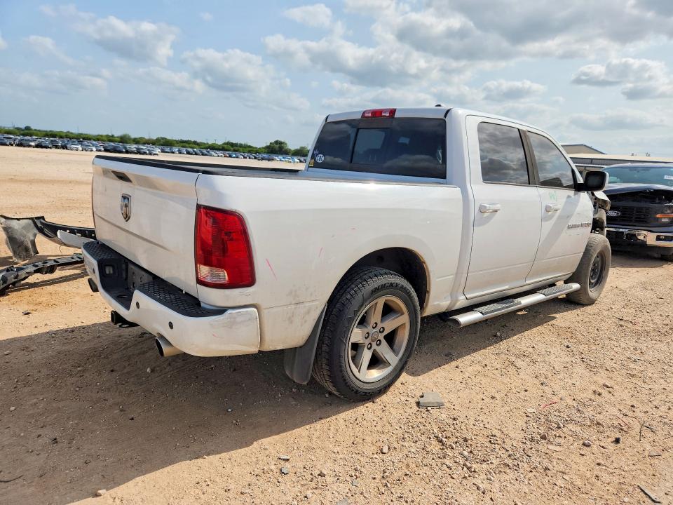 2011 Dodge Ram 1500 VIN 1D7RB1CT4BS654851 COPART salvage auction — FRONT END, Tx - Salvage Vehicle Title, sold $2,100 on 2026-07-30 (photo 3)