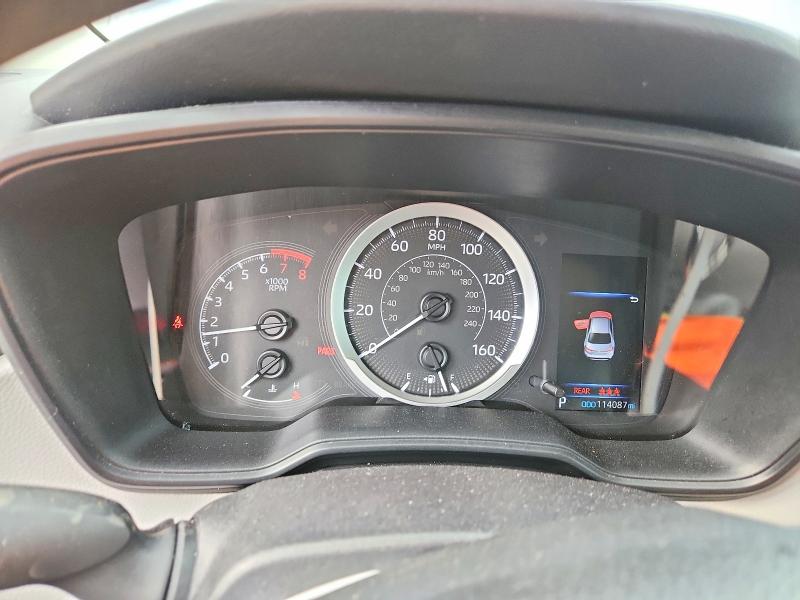 2022 Toyota Corolla VIN 5YFEPMAE3NP337584 COPART salvage auction — SIDE, FL - CERTIFICATE OF TITLE, sold $2,600 on 2026-07-13 (photo 9)