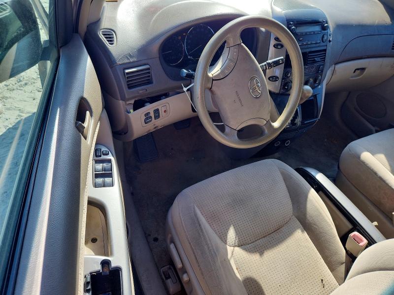 2008 Toyota Sienna VIN 5TDZK23C18S137735 COPART salvage auction — REAR END, GA - CERT OF TITLE-SALVAGE (P), sold $800 on 2026-07-20 (photo 8)