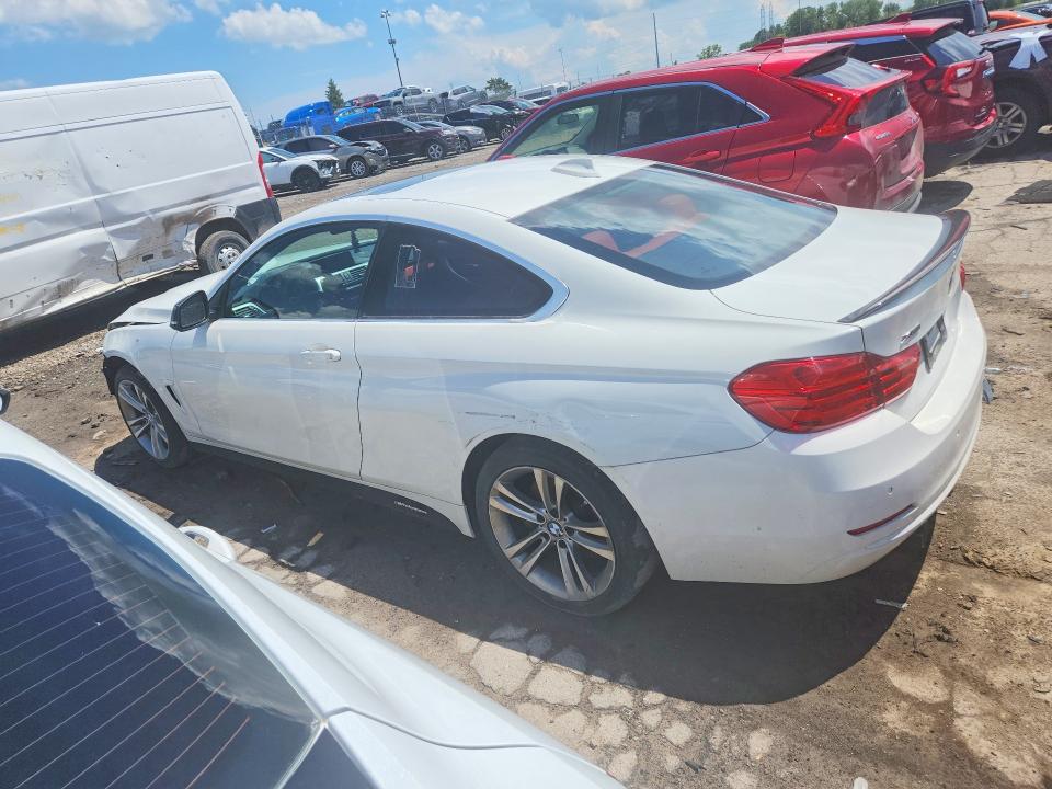 2016 BMW 4 series VIN WBA3R5C54GK373447 COPART salvage auction — FRONT END, Mi - Certificate Of Title, sold $300 on 2026-07-28 (photo 2)