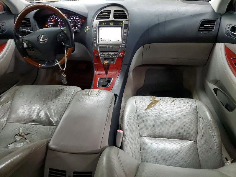 2007 Lexus Es 350 VIN JTHBJ46G872025498 COPART salvage auction — REAR END, Va - Certificate Of Title, sold $775 on 2026-07-07 (photo 8)