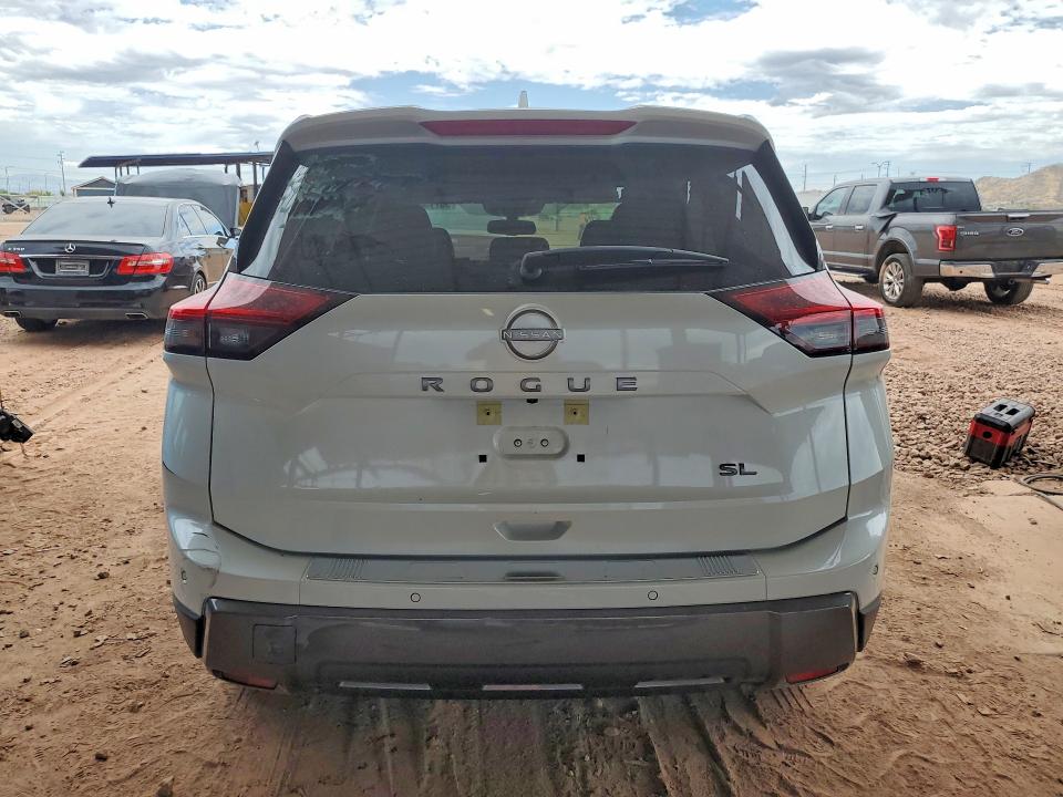 2025 Nissan Rogue VIN JN8BT3CA2SW002049 COPART salvage auction — FRONT END, Az - Cert Of Title - Salvage, sold $4,000 on 2026-07-21 (photo 6)