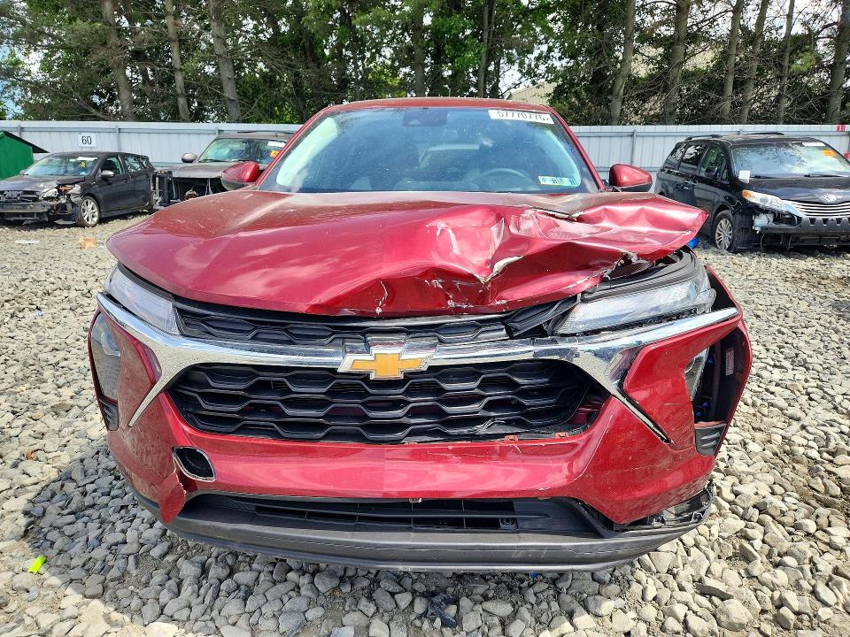 2025 Chevrolet Trax VIN KL77LFEP2SC071214 COPART salvage auction — FRONT END, Pa - Cert Of Salv-R=Reconstructed, sold $4,600 on 2026-07-15 (photo 5)