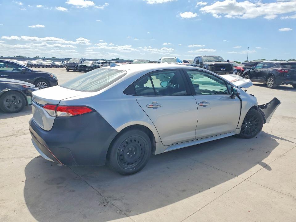2022 Toyota Corolla VIN 5YFEPMAE4NP365572 COPART salvage auction — FRONT END, Tx - Certificate Of Title, sold $1,550 on 2026-07-23 (photo 3)