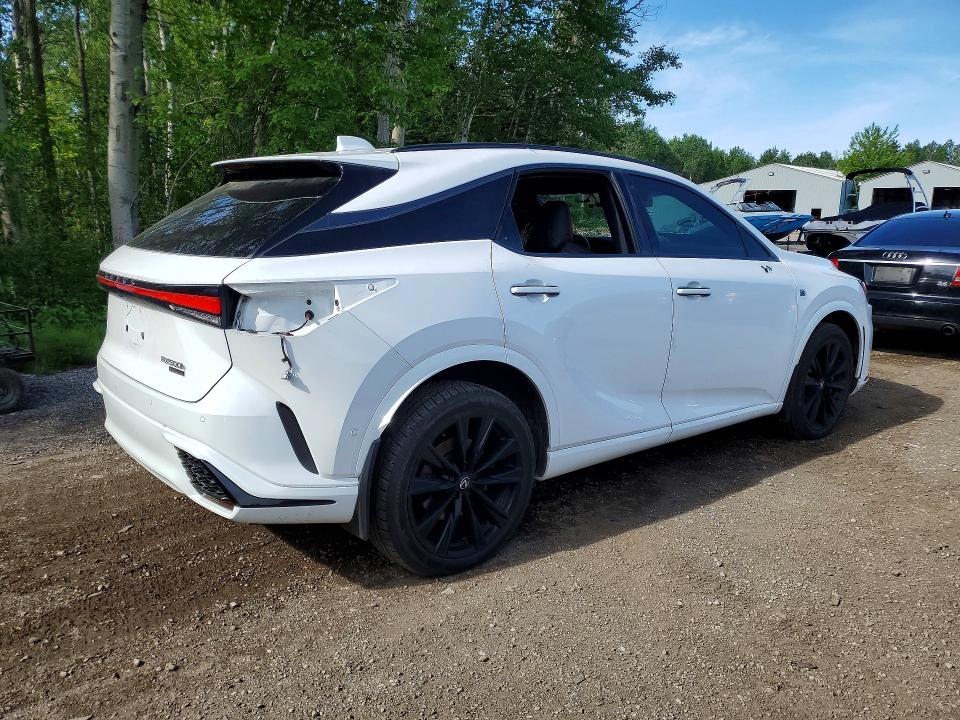2023 Lexus Rx 500h VIN 2T2BCMEA0PC004540 COPART salvage auction — VANDALISM, ON - PERMIT NO BRAND - UNFIT, sold $21,150 on 2026-07-21 (photo 3)