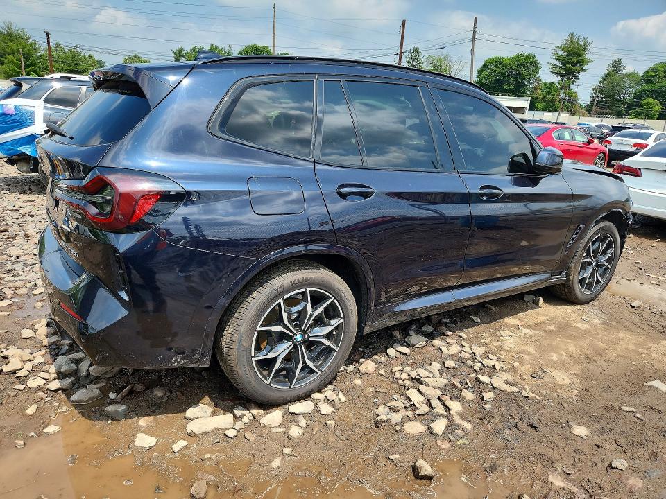 2022 BMW VIN 5UX53DP07N9M46545 COPART salvage auction — FRONT END, Pa - Certificate Of Salvage, sold $12,400 on 2026-07-13 (photo 3)