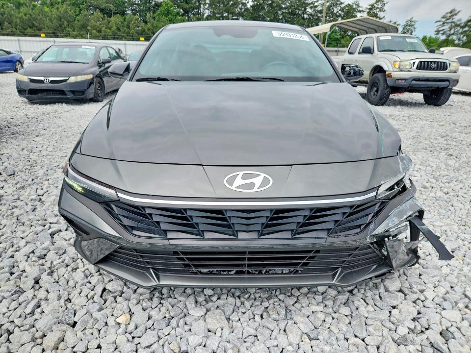 2025 Hyundai Elantra VIN KMHLM4DG8SU981959 COPART salvage auction — FRONT END, Ga - Cert Of Title-Salvage, sold $6,200 on 2026-07-30 (photo 5)