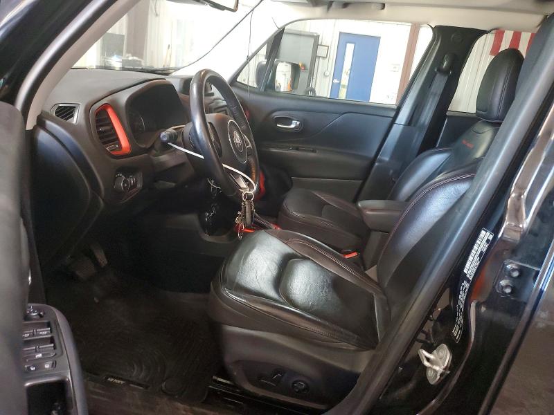 2016 Jeep Renegade VIN ZACCJBCT3GPD17660 COPART salvage auction — FRONT END, Pa - Certificate Of Salvage, sold $1,450 on 2026-07-15 (photo 7)