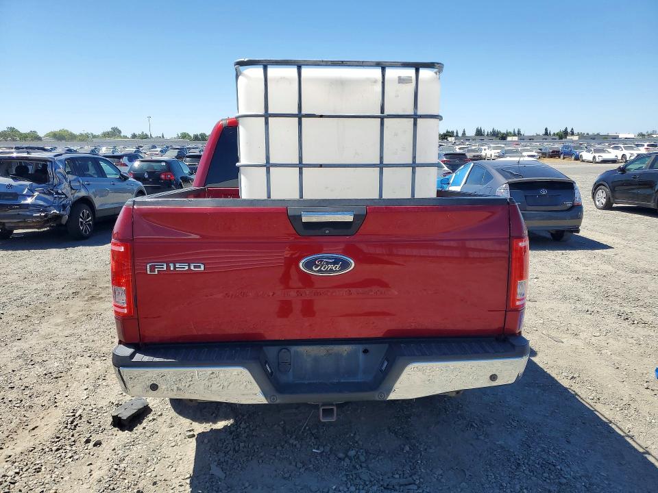 2016 Ford F-150 lightning VIN 1FTEW1CP0GKE32590 COPART salvage auction — FRONT END, CA - SALVAGE CERTIFICATE, sold $4,400 on 2026-07-09 (photo 6)