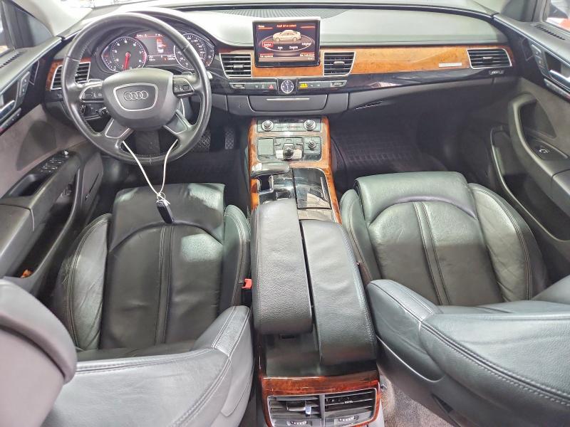 2011 Audi A8 VIN WAURVAFDXBN005699 COPART salvage auction — NORMAL WEAR, Wv - Certificate Of Title, sold $2,100 on 2026-07-08 (photo 8)