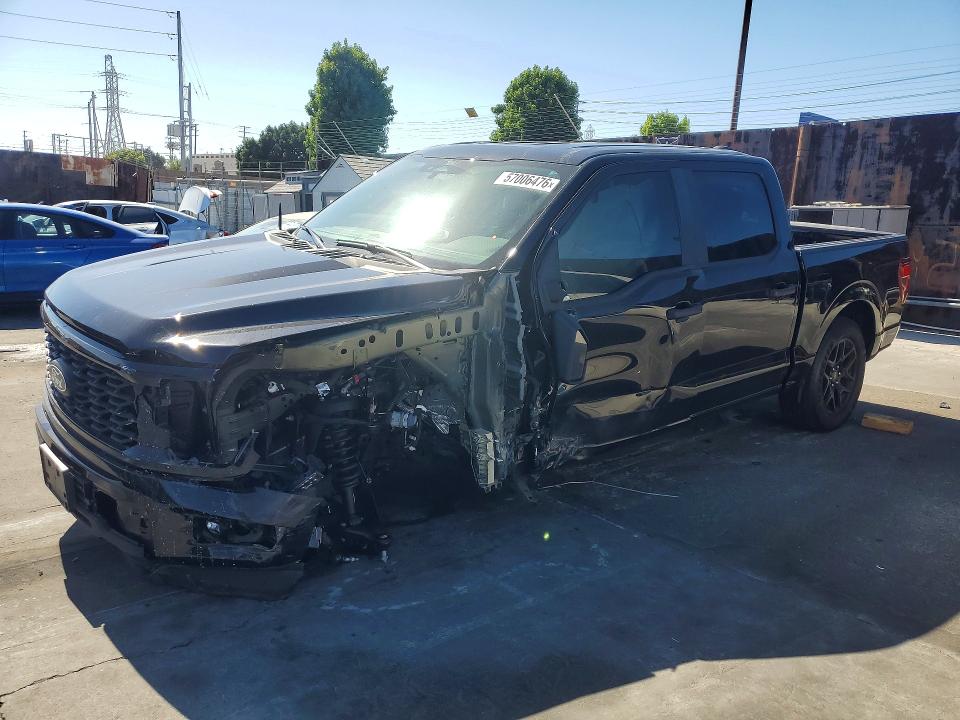 2025 Ford F-150 VIN 1FTEW2K58SKE28849 COPART salvage auction — FRONT END, Salvage Title, sold $11,500 on 2026-08-21 (photo 1)