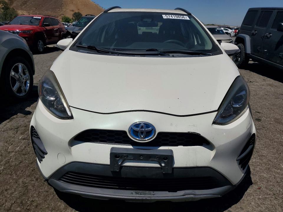 2018 Toyota Prius VIN JTDKDTB32J1605977 COPART salvage auction — REAR END, Ca - Salvage Certificate, sold $4,100 on 2026-07-13 (photo 5)