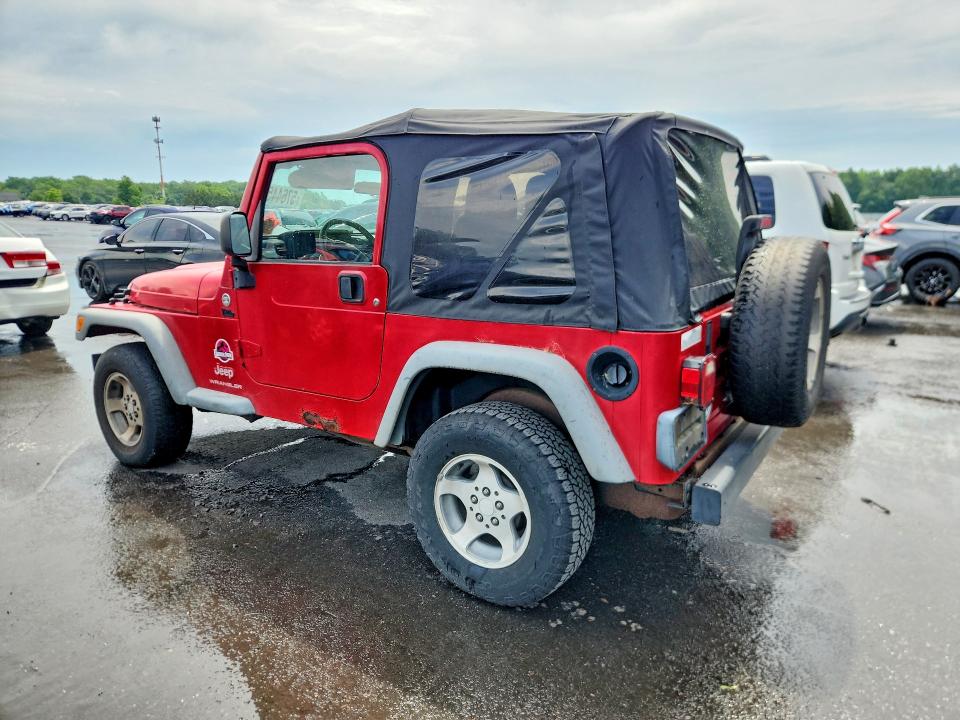 2006 Jeep Wrangler / VIN 1J4FA29136P754468 COPART salvage auction — MINOR DENT/SCRATCHES, Nj - Certificate Of Title, sold $450 on 2026-07-09 (photo 2)