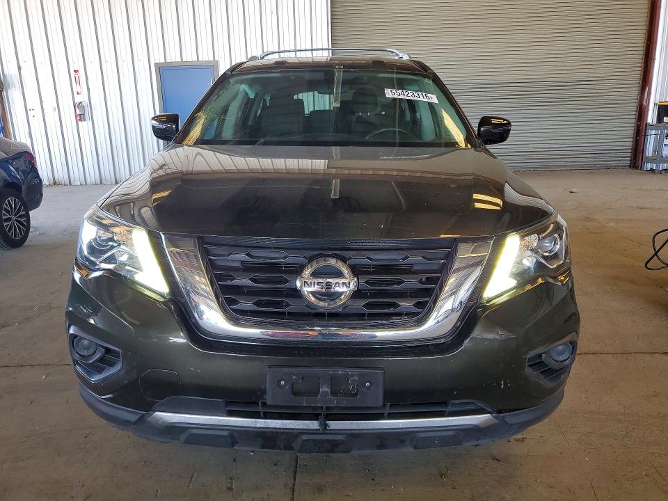 2017 Nissan Pathfinder VIN 5N1DR2MN3HC635647 COPART salvage auction — REAR END, Ca - Salvage Certificate, sold $1,250 on 2026-07-09 (photo 5)