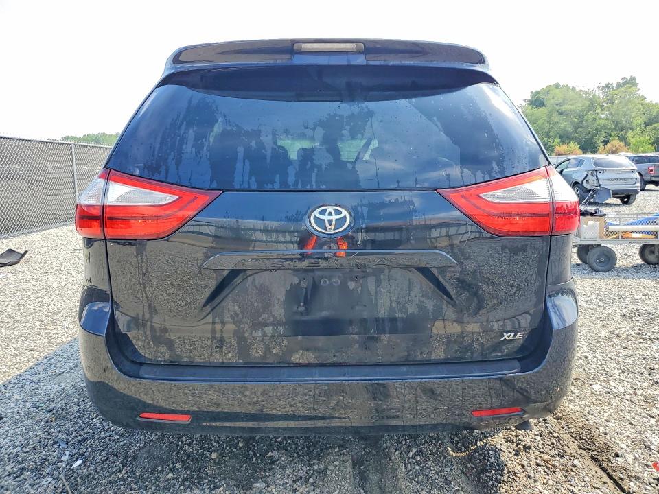 2015 Toyota Sienna VIN 5TDYK3DCXFS668526 COPART salvage auction — FRONT END, Fl - Cert Of Title Slvg Rebuildable, sold $2,400 on 2026-07-20 (photo 6)
