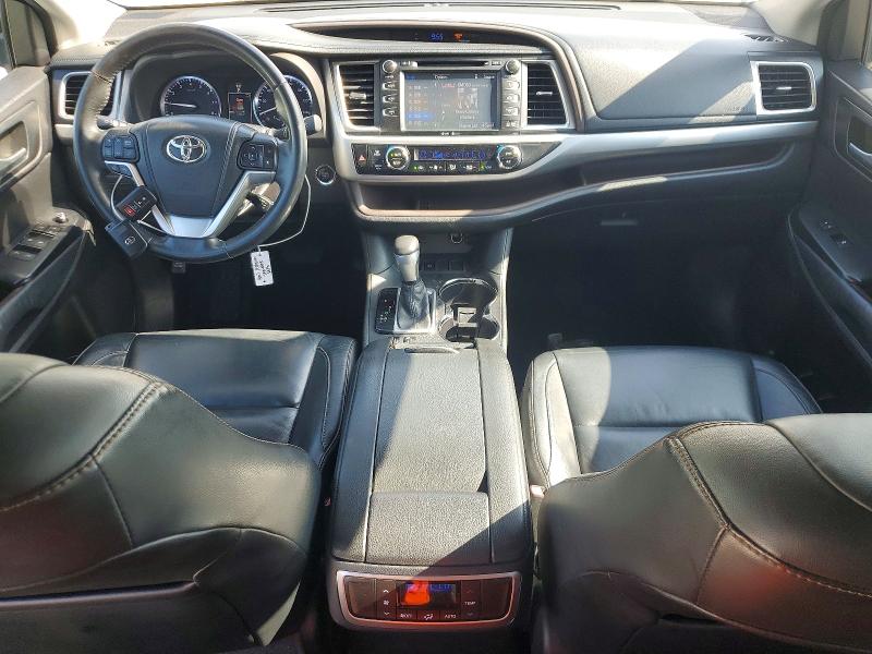 2014 Toyota Highlander VIN 5TDKKRFH6ES030368 COPART salvage auction — FRONT END, Tx - Salvage Vehicle Title, sold $7,400 on 2026-07-07 (photo 8)