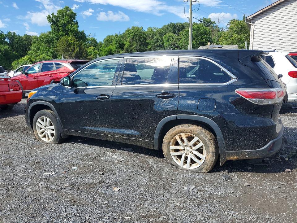2014 Toyota VIN 5TDBKRFHXES023732 COPART salvage auction — FRONT END, Mt - Certificate Of Title, sold $3,100 on 2026-07-30 (photo 2)