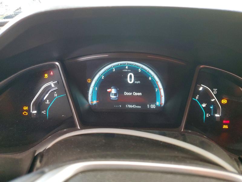 2018 Honda Civic VIN JHMFC1F38JX024871 COPART salvage auction — FRONT END, Pa - Certificate Of Salvage, sold $450 on 2026-07-29 (photo 9)