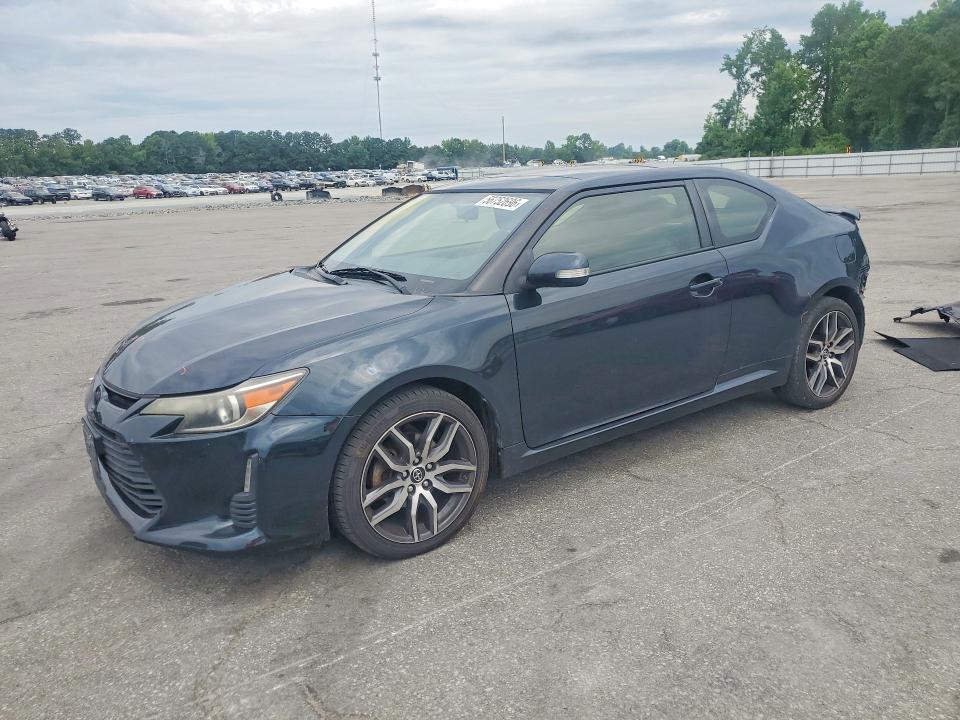2015 Scion Tc VIN JTKJF5C72FJ000666 COPART salvage auction — REAR END, Nc - Salvage Certificate Of Title, sold $300 on 2026-07-23 (photo 1)