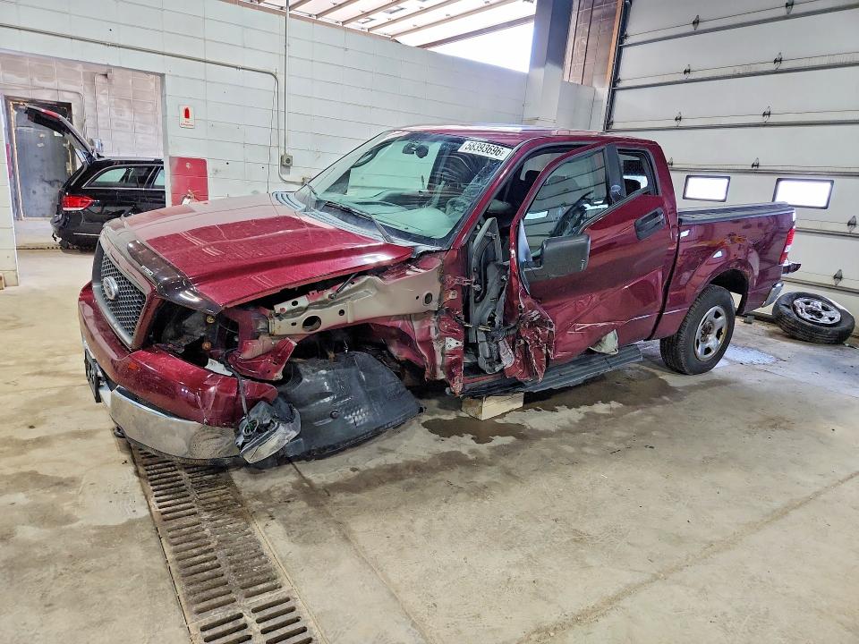 2005 Ford F-150 VIN 1FTPX14595KB74280 COPART salvage auction — FRONT END, Mn - Cert Of Title-Salvage, sold $725 on 2026-07-02 (photo 1)