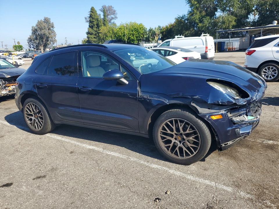 2018 Porsche Macan VIN WP1AA2A52JLB14460 COPART salvage auction — FRONT END, CA - SALVAGE CERTIFICATE, sold $3,150 on 2026-07-28 (photo 4)