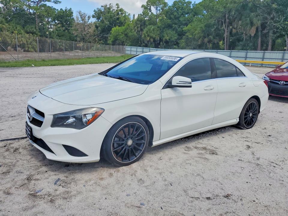 2014 Mercedes-benz Cla-class VIN WDDSJ4GB0EN125648 COPART salvage auction — MECHANICAL, Fl - Certificate Of Title (P), sold $1,950 on 2026-08-03 (photo 1)