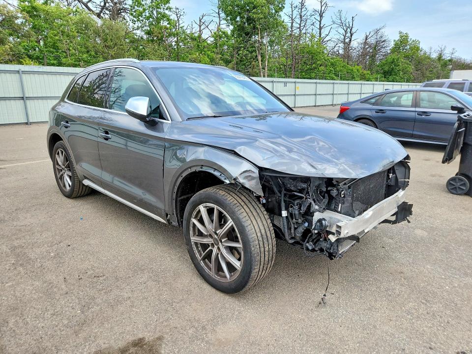2022 Audi VIN WA1A4AFY6N2107605 COPART salvage auction — FRONT END, Ny - Mv-907A Salvage Certificate, sold $10,700 on 2026-07-15 (photo 4)