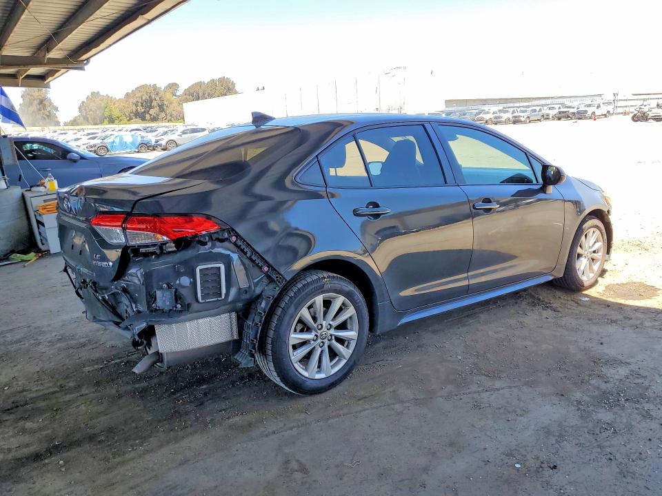 2023 Toyota Corolla VIN JTDBCMFE1P3001662 COPART salvage auction — FRONT END, Ca - Salvage Certificate, sold $7,000 on 2026-07-02 (photo 3)