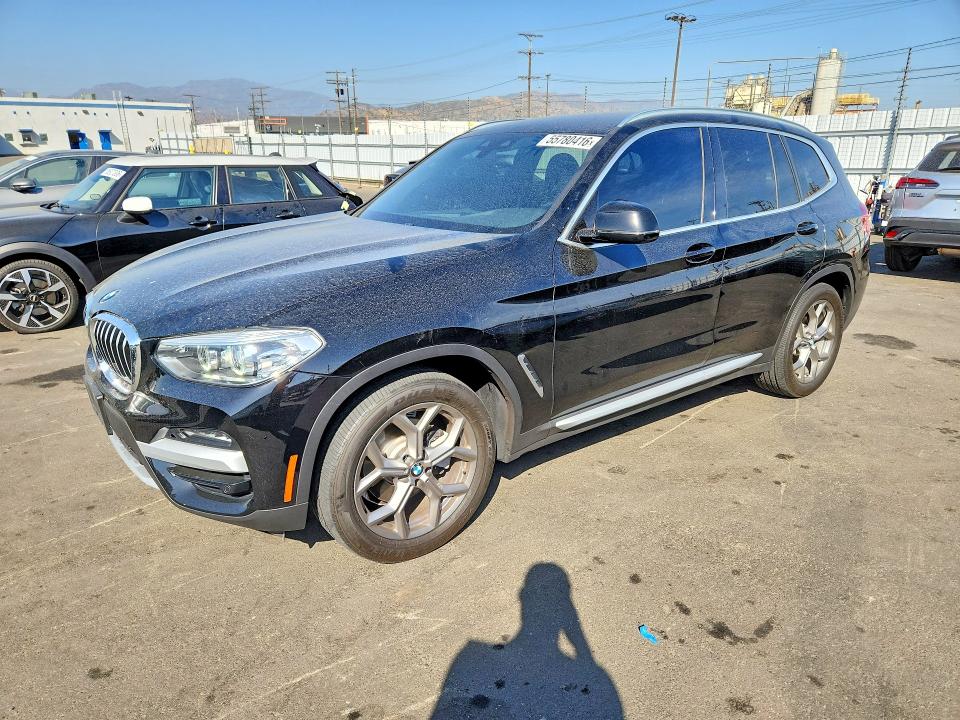 2020 BMW VIN 5UXTY3C04L9C87475 COPART salvage auction — SIDE, CA - SALVAGE CERTIFICATE, sold $8,000 on 2026-07-29 (photo 1)